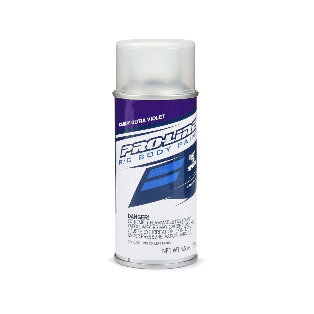 Pintura en aerosol carrocería RC candy violeta ultra Pro-line PRO644005 Pintura en aerosol carrocería RC candy violeta ultra Pro-line PRO644005
