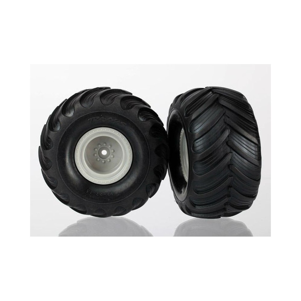 Ruedas montadas monster jam réplica gris Traxxas TRX7265 Ruedas montadas monster jam réplica gris Traxxas TRX7265