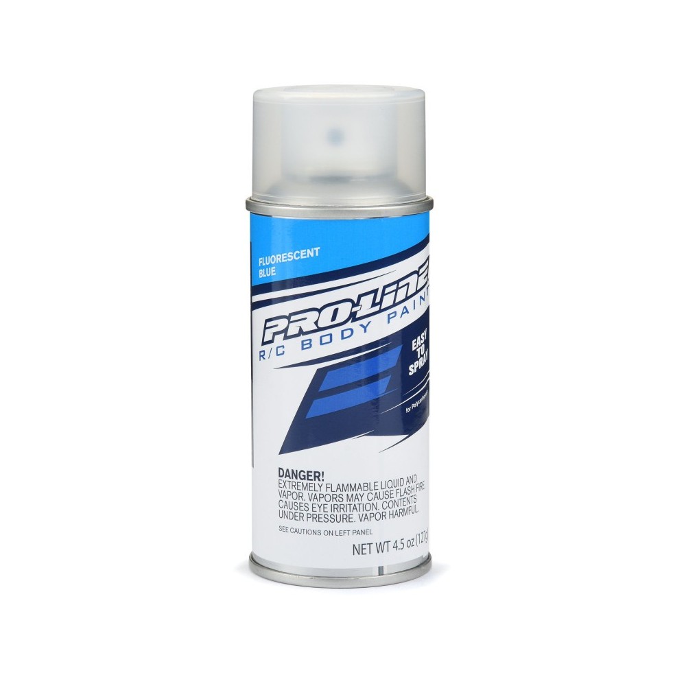 Pintura en aerosol para carrocería RC azul fluorescente Pro-line PRO643904 Pintura en aerosol para carrocería RC azul fluorescente Pro-line PRO643904