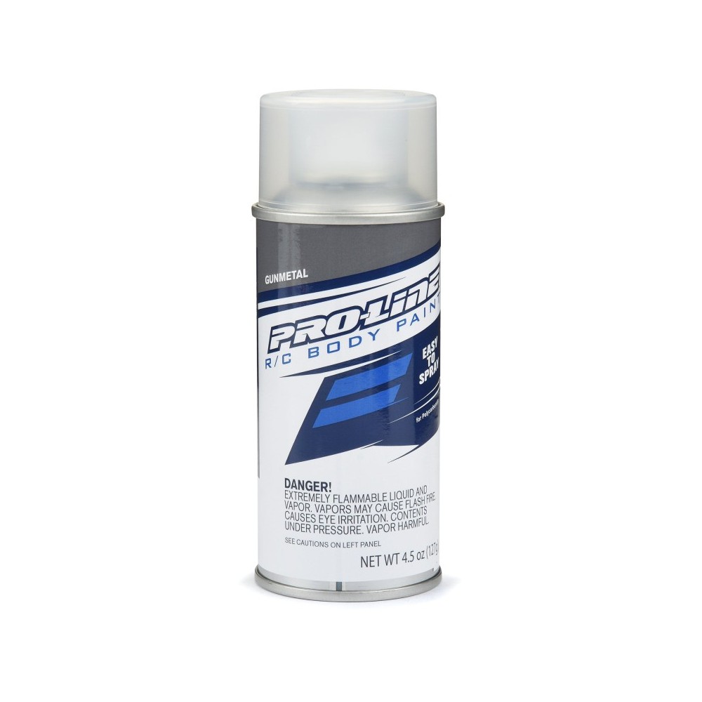 Pintura en aerosol para carrocería RC gris hierro Pro-line PRO643701 Pintura en aerosol para carrocería RC gris hierro Pro-line PRO643701