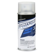 Pintura en aerosol para carrocería RC negro metálico Pro-line PRO643702