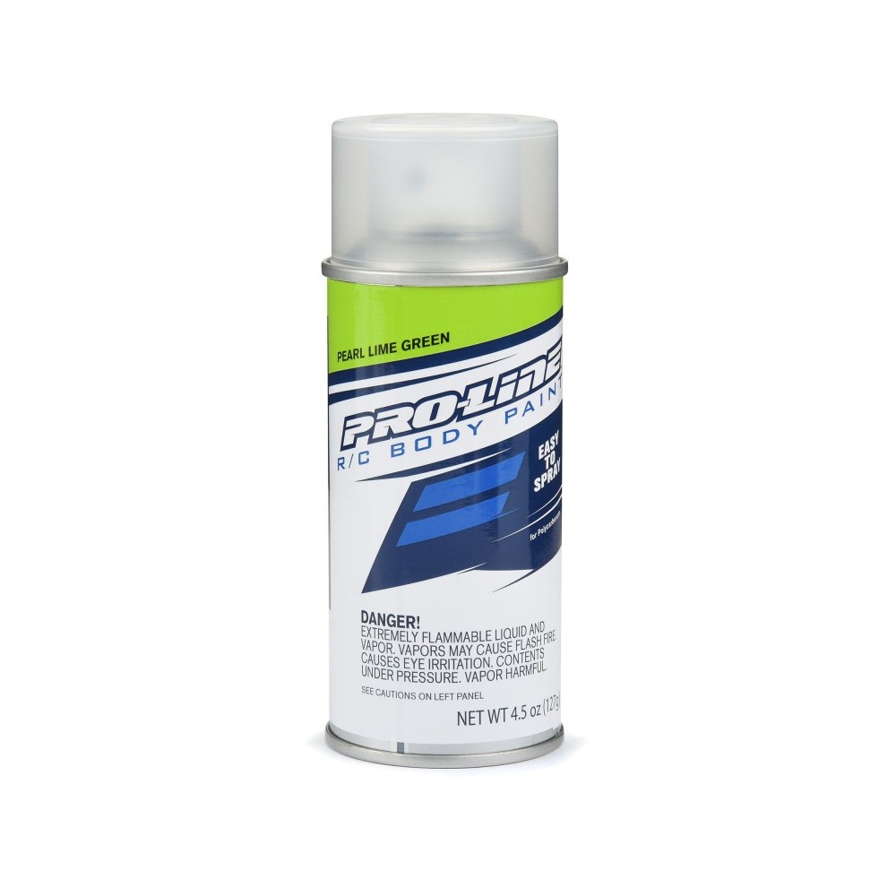 Pintura en aerosol para carrocería RC verde lima perlado Pro-line PRO643802