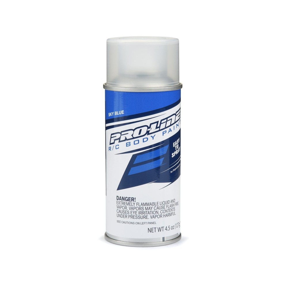 Pintura en aerosol para carrocería RC azul cielo Pro-line PRO643609