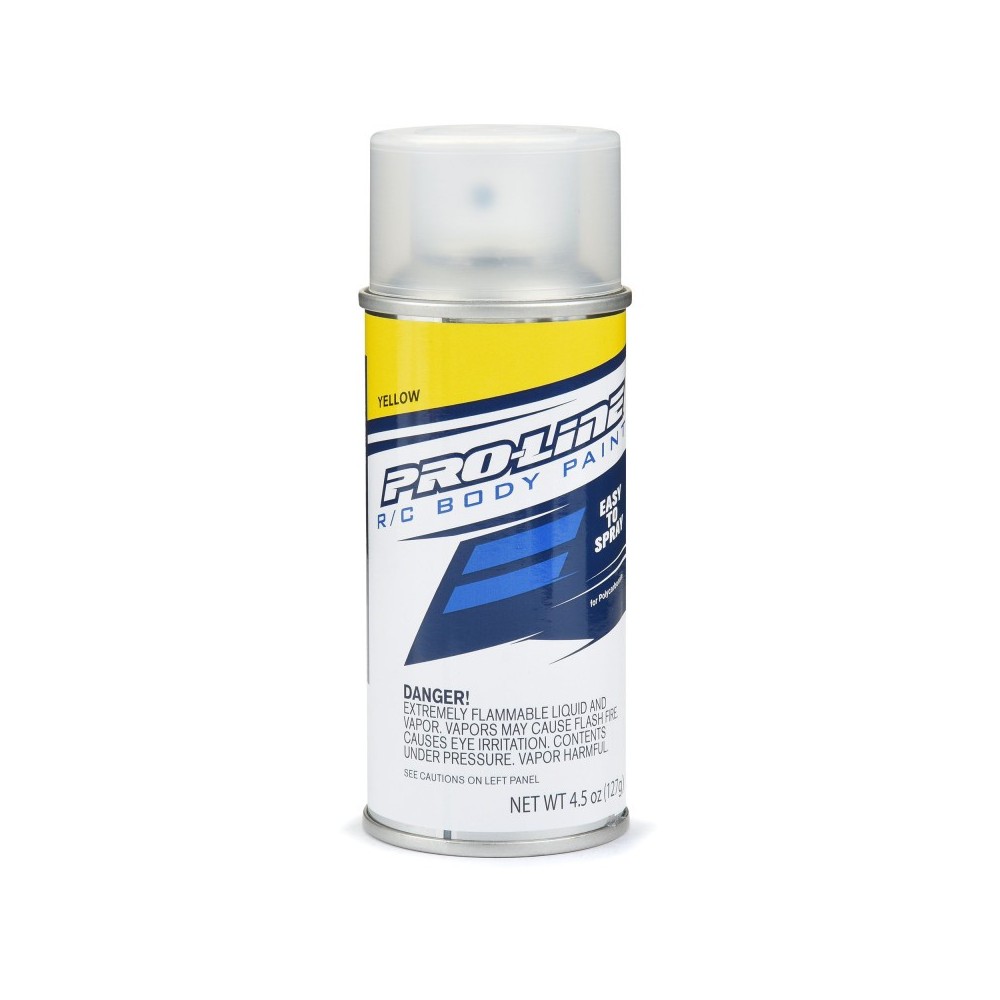 Pintura en aerosol para carrocería RC amarillo Pro-line PRO643604