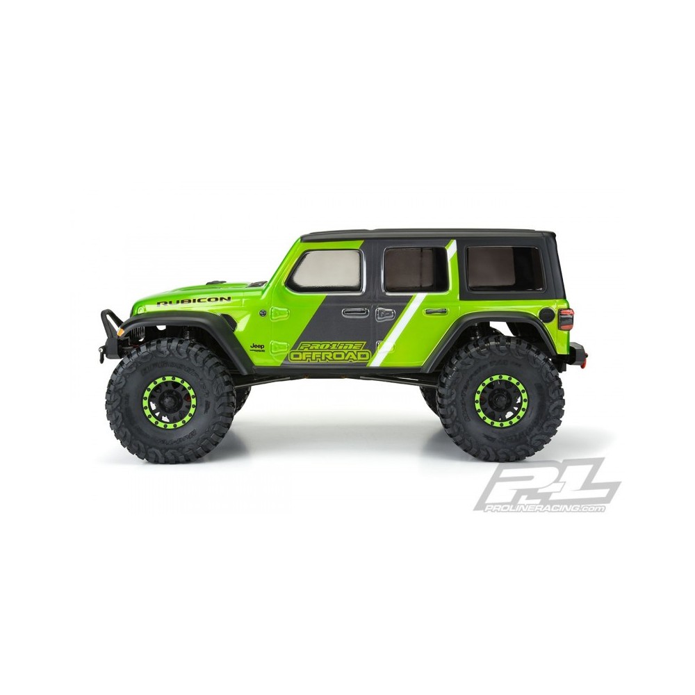 Carrocería Jeep Wrangler JL Unlimited Rubicon transparente 313 mm crawler Pro-line PL3546-00