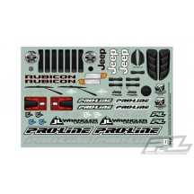 Carrocería Jeep Wrangler JL Unlimited Rubicon transparente 313 mm crawler Pro-line PL3546-00 (6)