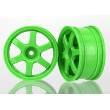 Llantas volk racing TE37 verde 12mm Traxxas TRX7374A