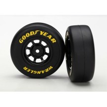 Ruedas 1.9 8 radios con neumáticos slick Traxxas TRX7378