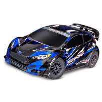 Traxxas Ford Fiesta ST Rally BL-2S Rally Car - Blue TRX74154-4BLUE