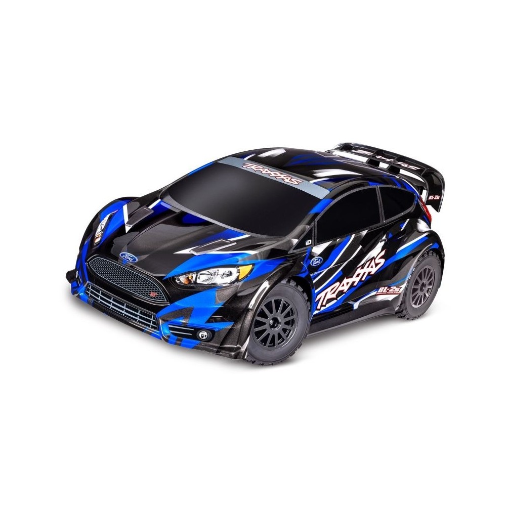 Traxxas Ford Fiesta ST Rally BL-2S Rally Car - Blue TRX74154-4BLUE