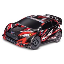 Traxxas Ford Fiesta ST Rally BL-2S Rally Car - Red TRX74154-4RED