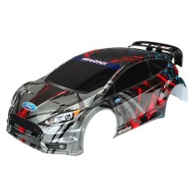 Traxxas Body Ford fiesta st rally (painted decals applied) TRX7416
