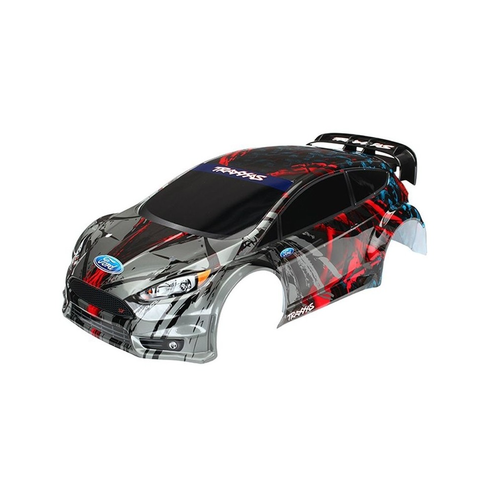Traxxas Body Ford fiesta st rally (painted decals applied) TRX7416 Traxxas Body Ford fiesta st rally (painted decals applied) TRX7416