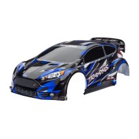Carrocería Ford Fiesta ST Rally Brushless azul Traxxas TRX7418-BLUE