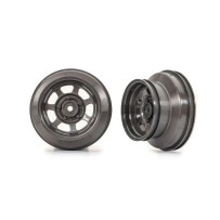 Ruedas dirt oval gris grafito dual Traxxas TRX10471