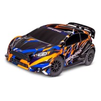 Traxxas Ford Fiesta ST Rally VXL - Orange TRX74276-4ORNG