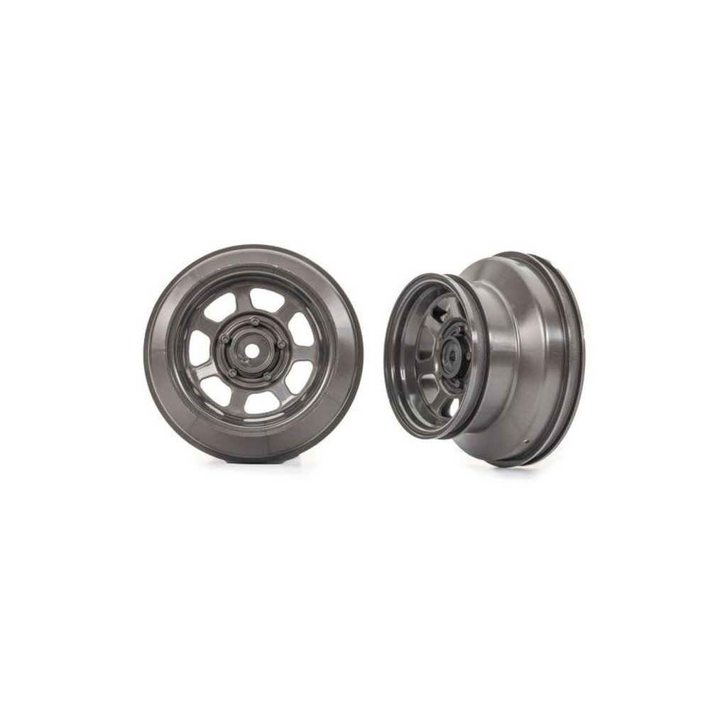 Ruedas dirt oval gris grafito dual Traxxas TRX10472 Ruedas dirt oval gris grafito dual Traxxas TRX10472