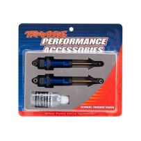 Amortiguadores GTR XX-largo azul anodizado PTFE Traxxas TRX7462