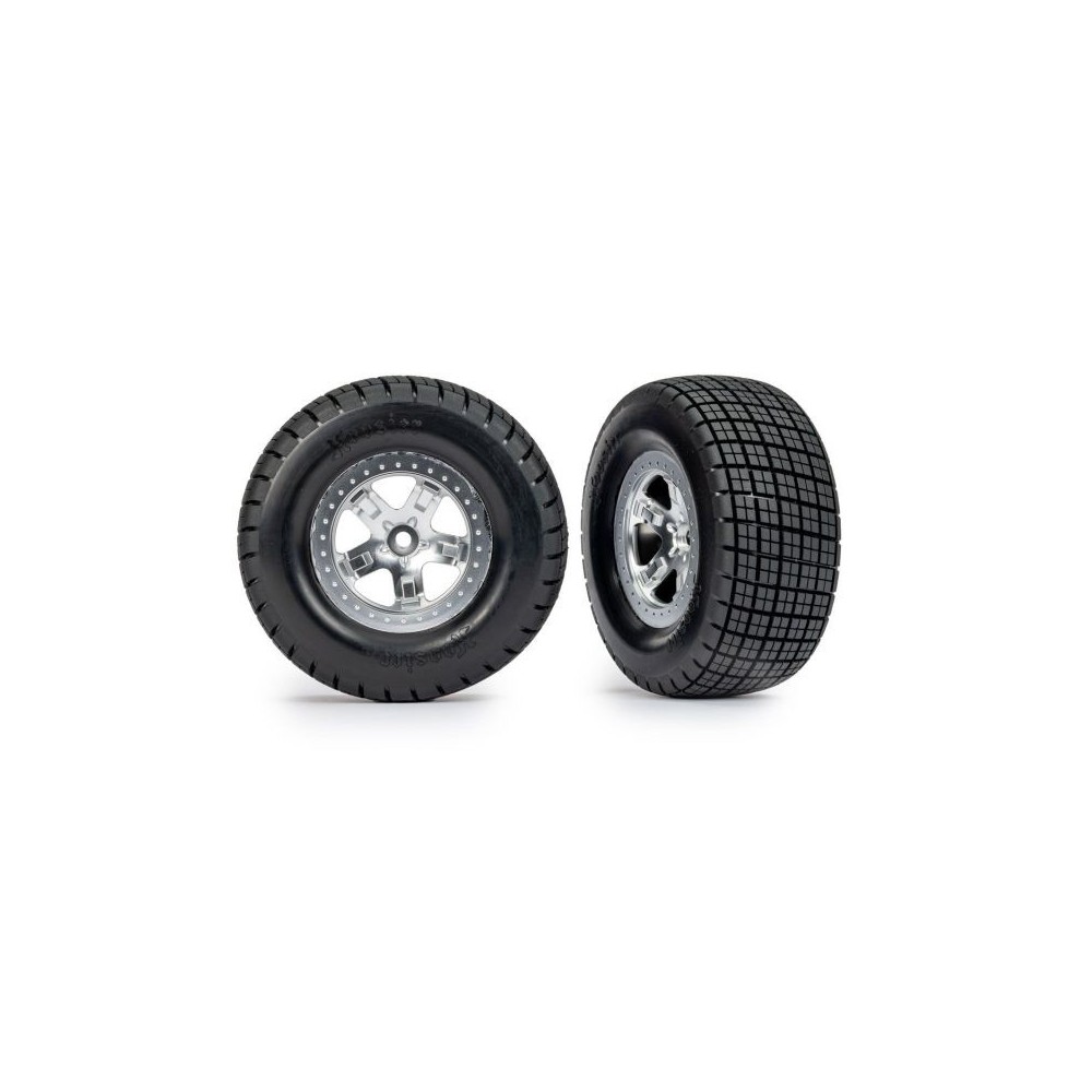 Ruedas SCT cromo satinado beadlock Traxxas TRX10475 Ruedas SCT cromo satinado beadlock Traxxas TRX10475