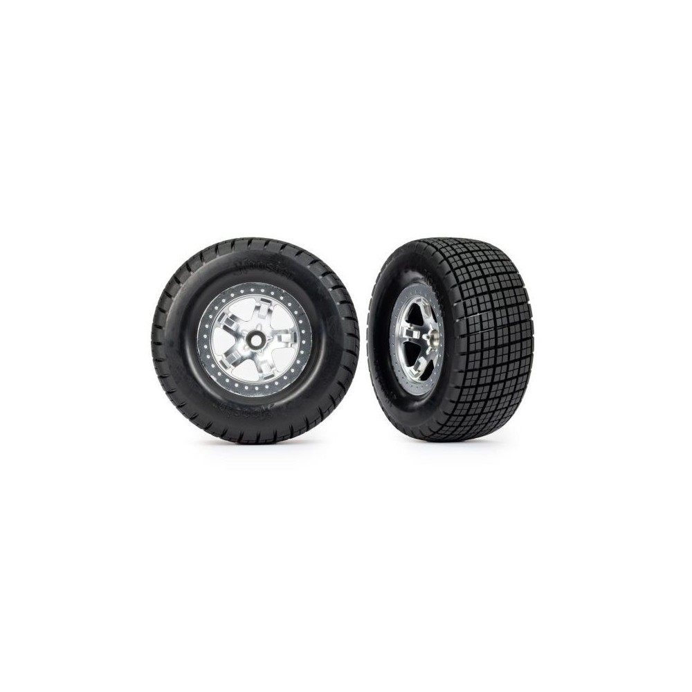 Ruedas SCT cromo satinado beadlock Traxxas TRX10476 Ruedas SCT cromo satinado beadlock Traxxas TRX10476