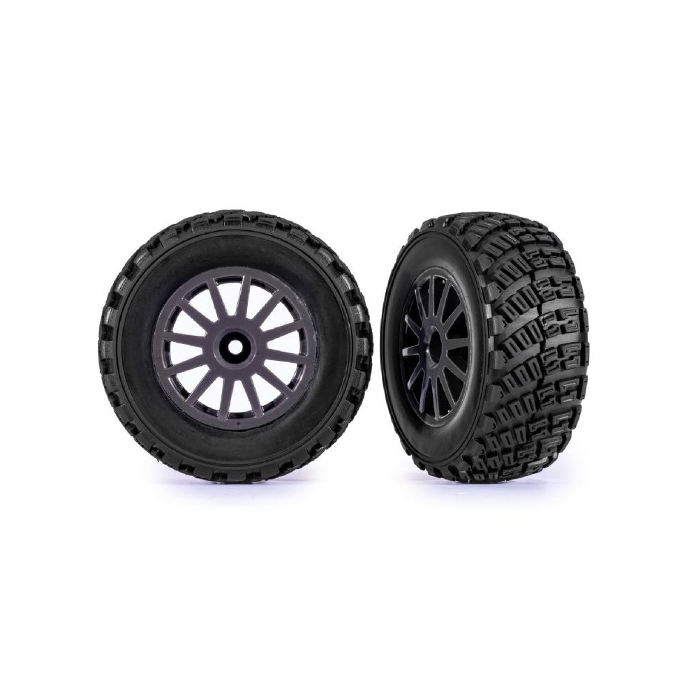 Ruedas Traxxas gris grava montadas TRX7473-GRAY Ruedas Traxxas gris grava montadas TRX7473-GRAY