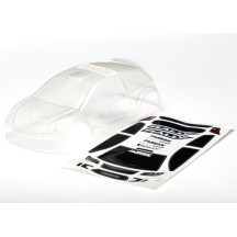Traxxas Body 1-18 rally clear TRX7511