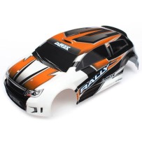 Traxxas Body latrax 1 18 rally orange (painted) decals TRX7517