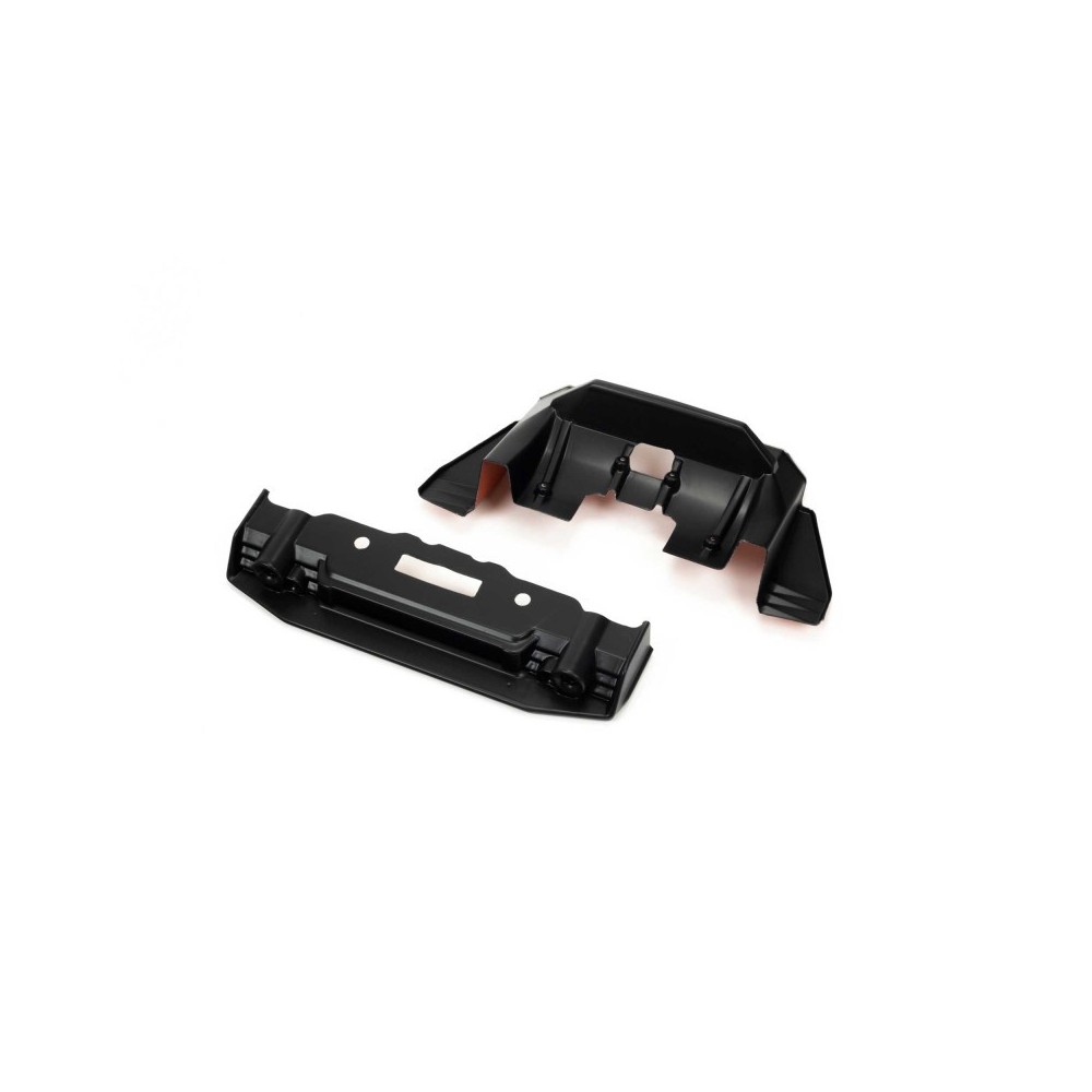 Arrma 1-7 Painted Splitter And Diffuser Black and Orange: FELONY 6S BLX ARA410010 Arrma 1-7 Painted Splitter And Diffuser Black and Orange: FELONY 6S BLX ARA410010