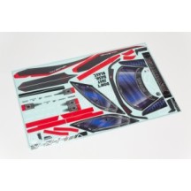 Arrma 1-8 Clear Body with Decals: VENDETTA 4X4 ARA414004