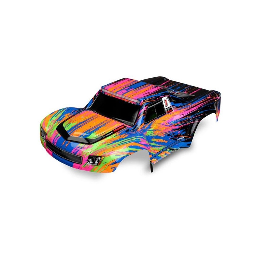 Traxxas Body latrax desert prerunner color burst (painted) decals TRX7620