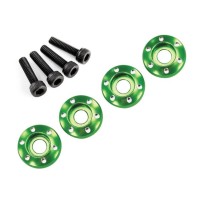Tuerca arandela rueda aluminio verde Traxxas TRX7668G