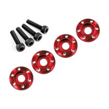 Tuerca arandela rueda aluminio rojo Traxxas TRX7668R