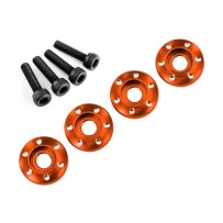 Tuerca arandela rueda aluminio naranja Traxxas TRX7668X
