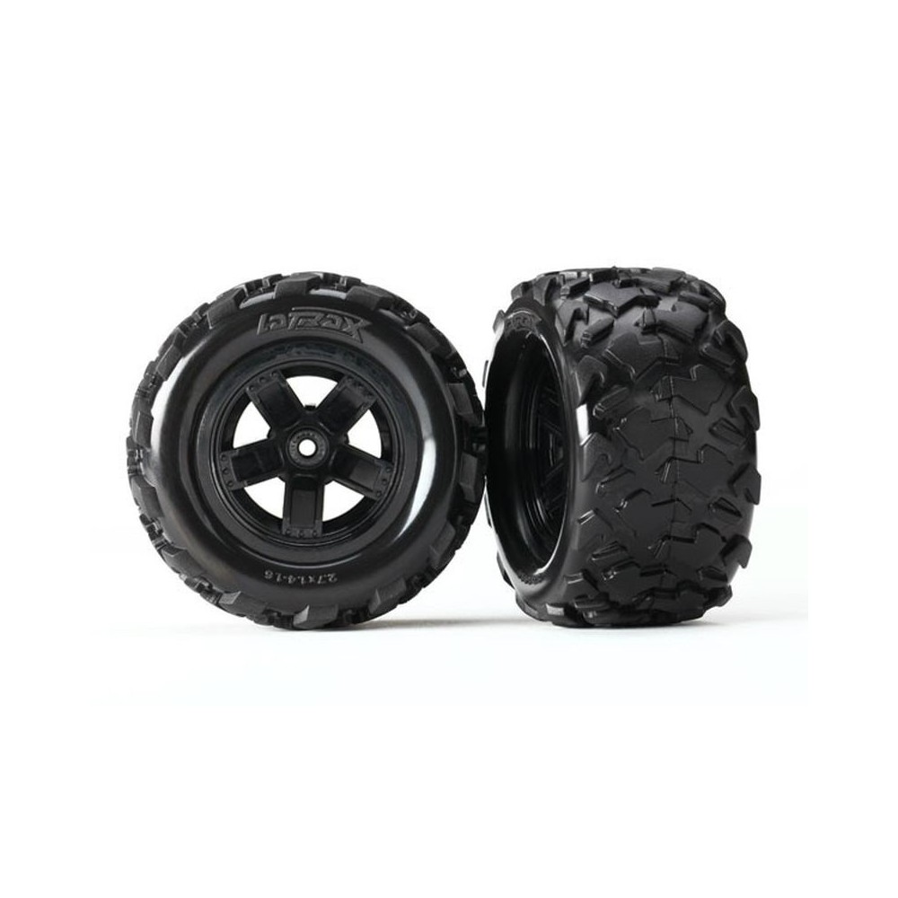 Traxxas Tires wheels assembled TRX7672