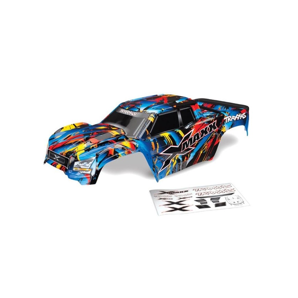 Traxxas Body x-maxx rock n roll (painted decals applied) TRX7711T