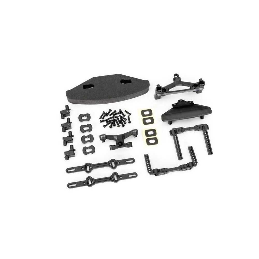 Traxxas Body mounts front rear body mount posts body mount sliders TRX10518 Traxxas Body mounts front rear body mount posts body mount sliders TRX10518