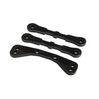 Traxxas Bulkhead tie bar upper (1) lower (2) (steel) TRX7726
