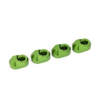 Retenes pasador suspensión verde Traxxas TRX7743-GRN