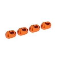 Retenes pasador suspensión naranja Traxxas TRX7743-ORNG