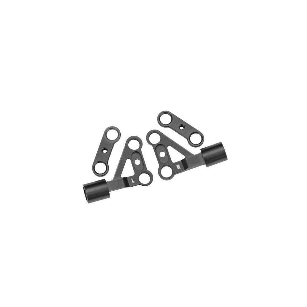 Traxxas Suspension arms upper front 6061-t6 aluminum (gray-anodized) (left) TRX10533-GRAY Traxxas Suspension arms upper front 6061-t6 aluminum (gray-anodized) (left) TRX10533-GRAY