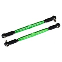 Varillas de convergencia X-Maxx tubos de aluminio anodizado verde 7075-T6 más resistentes Traxxas TRX7748G