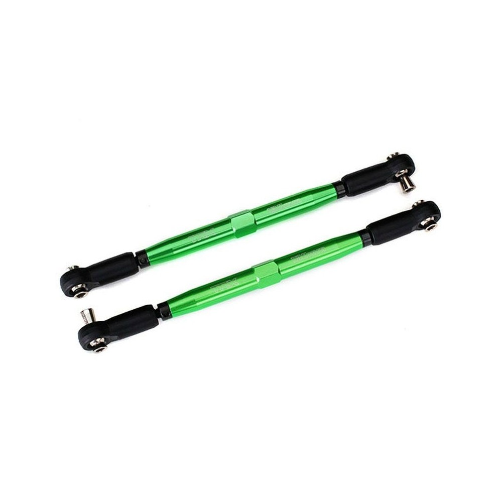Varillas de convergencia X-Maxx tubos de aluminio anodizado verde 7075-T6 más resistentes Traxxas TRX7748G Varillas de convergencia X-Maxx tubos de aluminio anodizado verde 7075-T6 más resistentes Traxxas TRX7748G