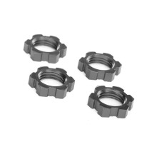 Tuercas rueda 17mm estriadas gris Traxxas TRX7758-GRAY
