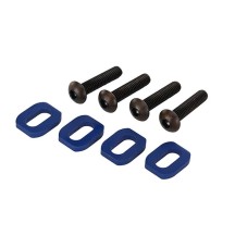 Traxxas Washers motor mount aluminum (blue-anodized) (4) TRX7759