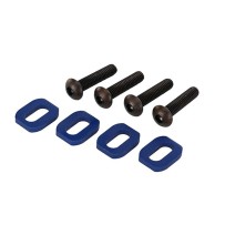 Traxxas Washers motor mount aluminum (blue-anodized) (4) TRX7759