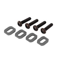 Arandelas soporte motor aluminio 4x18mm gris TRX7759-GRAY
