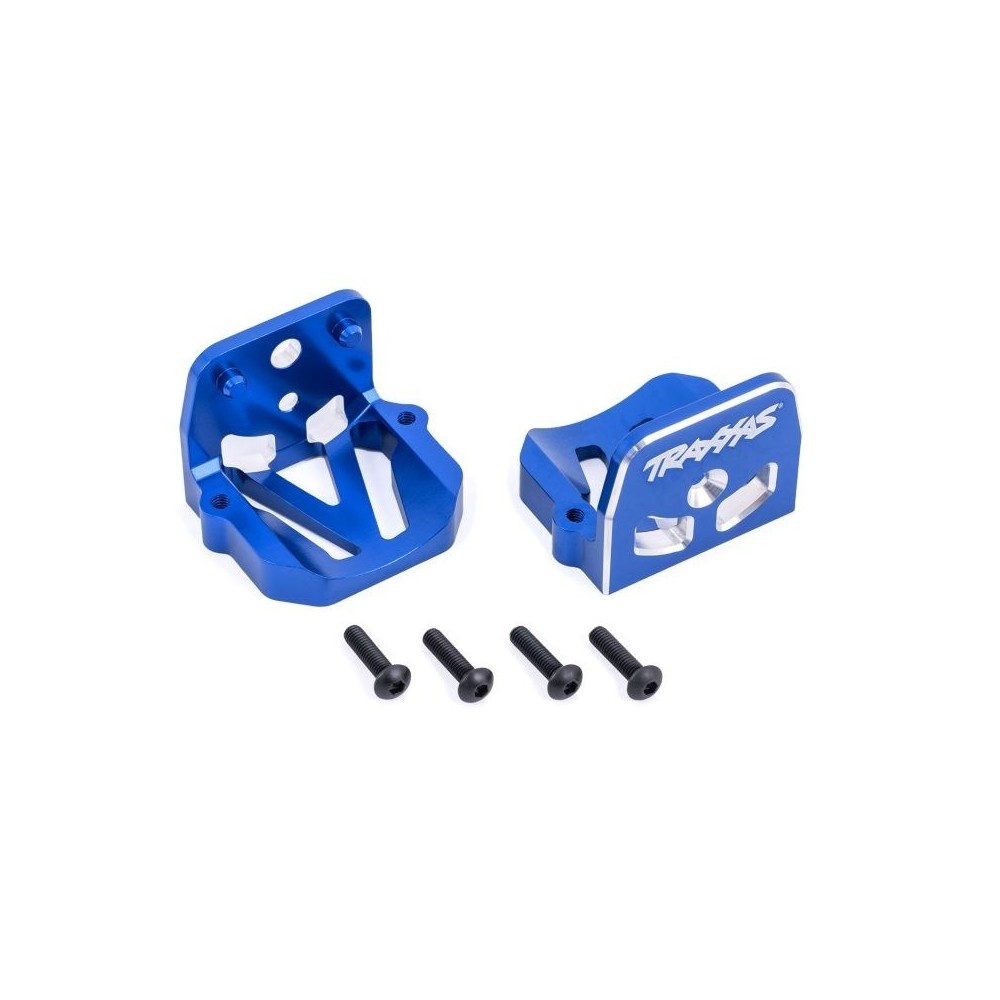Soportes motor aluminio azul Traxxas TRX7760-BLUE Soportes motor aluminio azul Traxxas TRX7760-BLUE