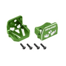 Soportes motor aluminio verde Traxxas TRX7760-GRN