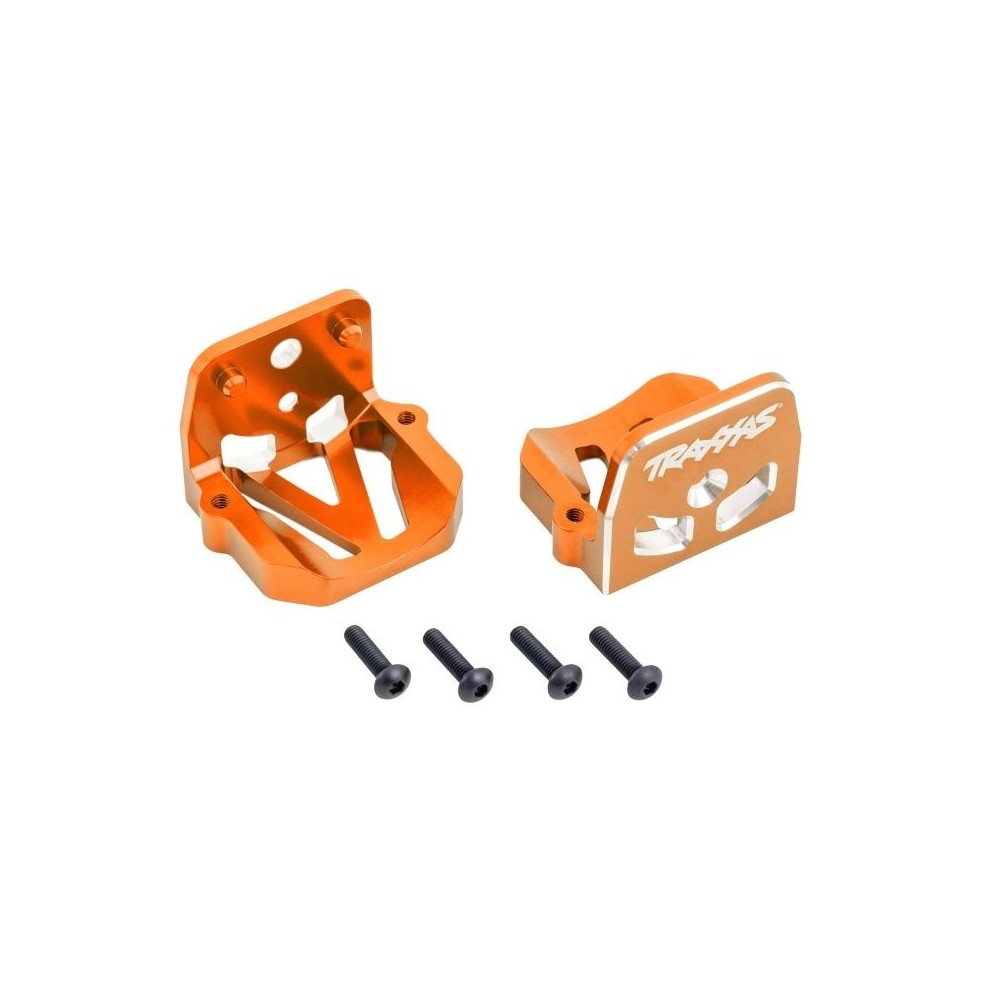Soportes motor aluminio naranja Traxxas TRX7760-ORNG Soportes motor aluminio naranja Traxxas TRX7760-ORNG