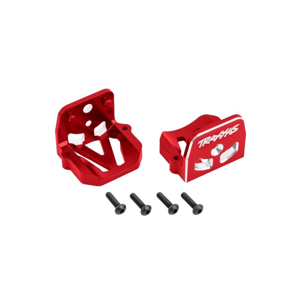 Soportes motor aluminio rojo Traxxas TRX7760-RED Soportes motor aluminio rojo Traxxas TRX7760-RED